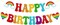 Rainbow Birthday Decoration Pride Birthday Banner Happy Pride Month